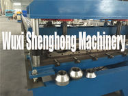 Stand Seam White Glazed Roof  Roll Forming Machine / Fancy Encaustic Tile Forming Mill