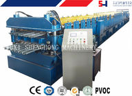 Roofing Sheet Double Layer Roll Forming Machine For Floor Deck Panel