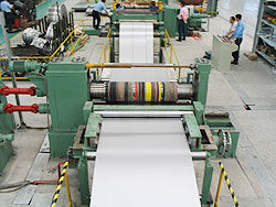 China 2 - 8mm Thickness High Quality Slitting Line factory