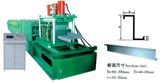 China Z purlin roll forming machine with anti-bending factory