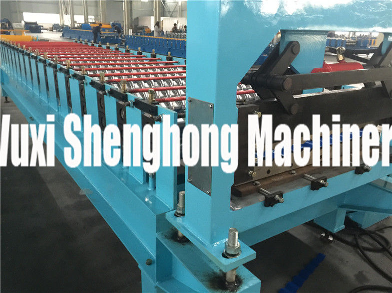 Electric Controlling Roof  Roll Forming Machine with Voltage 460V 3ph 60Hz