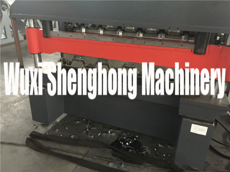 Double Layer Metal Cold Roll Forming Machine , Steel Roll forming Machine Design