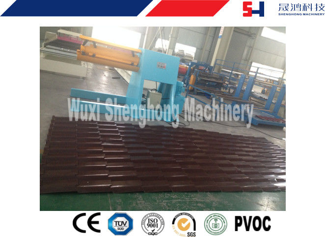 Custom Galvanized Steel Sheet Rolling Forming Machine With Manual Decoiler