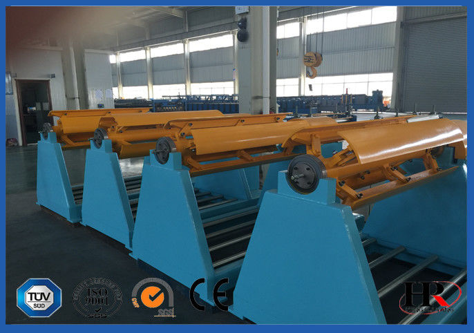 GI / PPGI Color Steel Tile Cold Roll Forming Machine With 18 Forming Stations