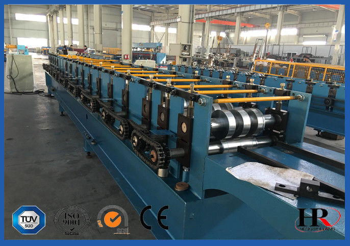 Rain Gutter Style Roll Forming Equipment Roof Flashing Profile Bending Machine