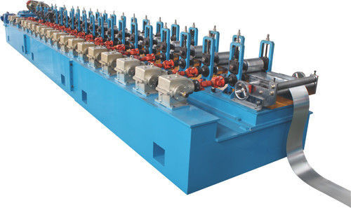 Hydraulic Shearing Aluminum Shutter Door Cold Roll Forming Machine , Full Automatic
