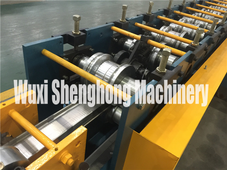Aluminum Plate Shutter Rolling Machine , Automatic Rolling Machine