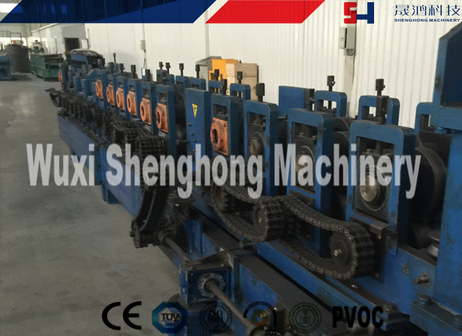 Hydraulic Changeable C Z Purlin Roll Forming Machine High Speed