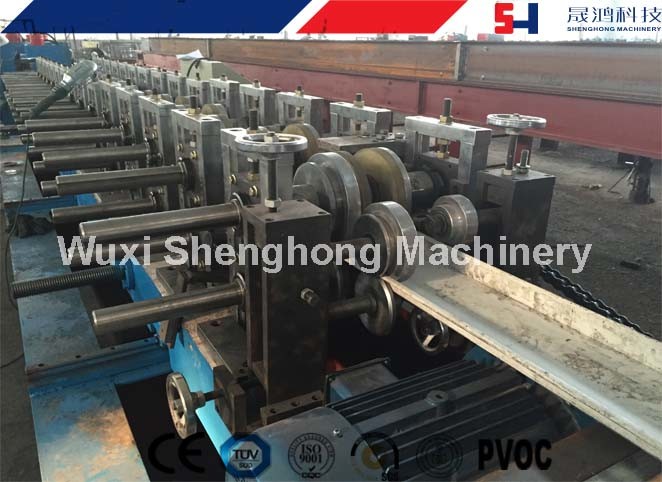 Easy Operation Cold Roll Forming Machine Automatic Punching For Metal Door Frame