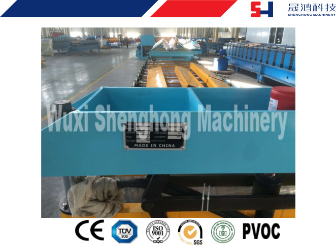 GI / PPGI Color Steel Tile Cold Roll Forming Machine With 18 Forming Stations