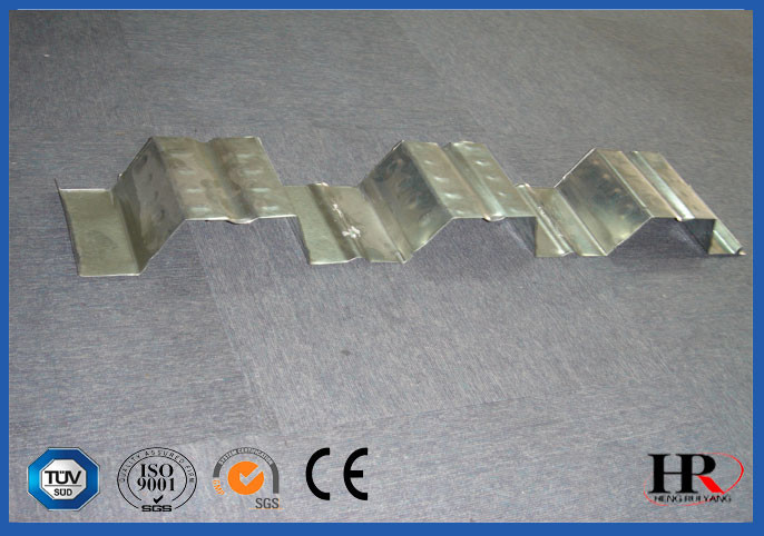 Hydraulic decoiler Metal Deck Roll Forming Machine High Speed 10-12m/min