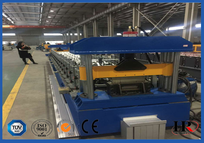 Chain Transimission Purpline Cold Rolling Form Machine with Cr12 Mould Steel Cutting Blade