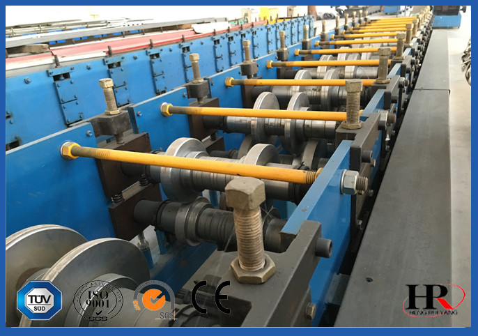 Cable Tray Cold Roll Forming Machine For Colored Galvanized Steel Sheet
