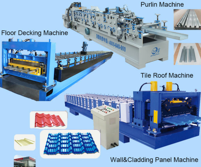 5.5KW Glazed Arch Curving Roof Roll Forming Machine for Colored Steel Tile