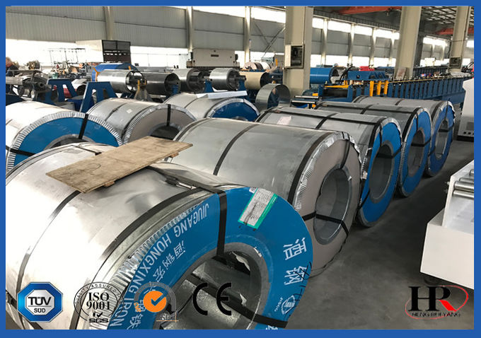 0.3 - 1.2 Mm Thickness Cold Roll Forming Machine For Galvanized Steel Coil
