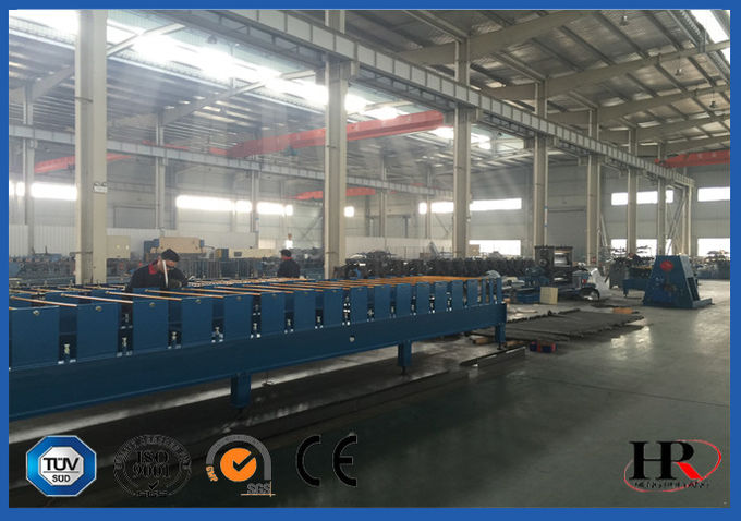 Steel Structural Floor Panel Cold Roll Forming Machinery Easy Control