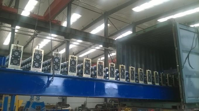 Fully Automatic Galvanized Roof Roll Forming Machine 380V 50HZ