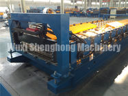 0.4 - 0.8mm Thickness Wall Panel Roll Forming Machine For Garden , Hotel
