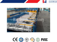 Hydraulic Decoiler Standing Seam Roof Sheet Roll Forming Machine 30 M / Min