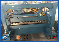 PLC Controlled Precision Cold Roll Forming Machine For Roofing Tile Making