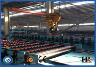 PLC Control Roof Roll Forming Machine , Metal Roof Panel Roll Former Machine