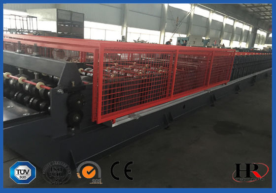 Corrugated Steel Sheet Double Layer Roll Forming Machine 0.4 - 0.8mm Thickness