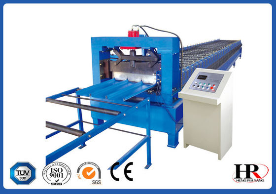 Chain Drive Tile Cold Roof Sheet Making Machine Coated With Chrome