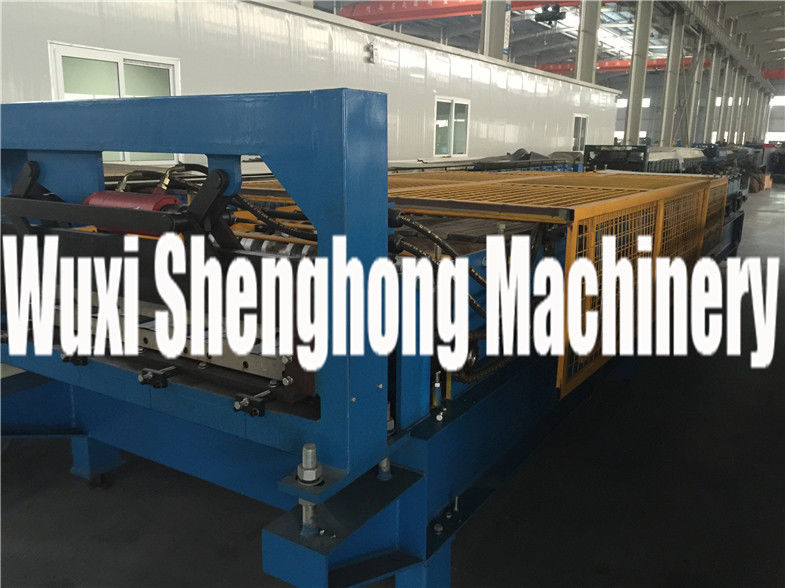 Customized Adjustable Roof  Roll Forming Machine Automatic PLC Control