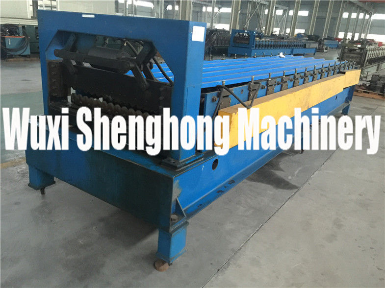 Unique Wave Style Tile Roof Roll Forming Machine for Making Color Steel Tile