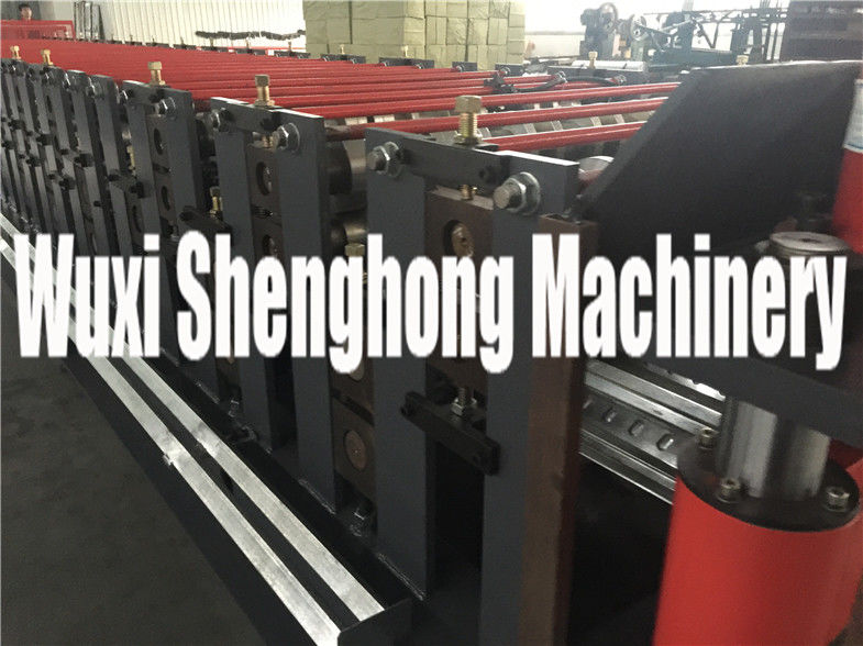 Double Layer Metal Cold Roll Forming Machine , Steel Roll forming Machine Design