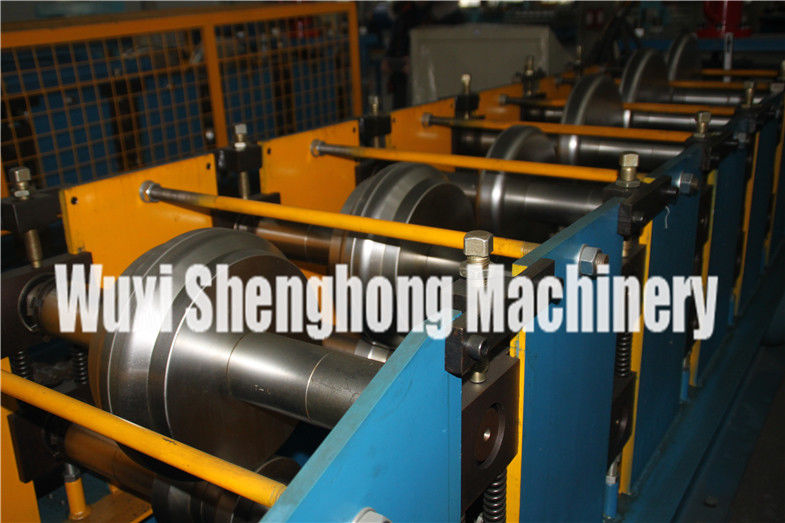 380V 3 Phase Metal Roofing Roll Forming Machine With Cr12 Rolling Wheel