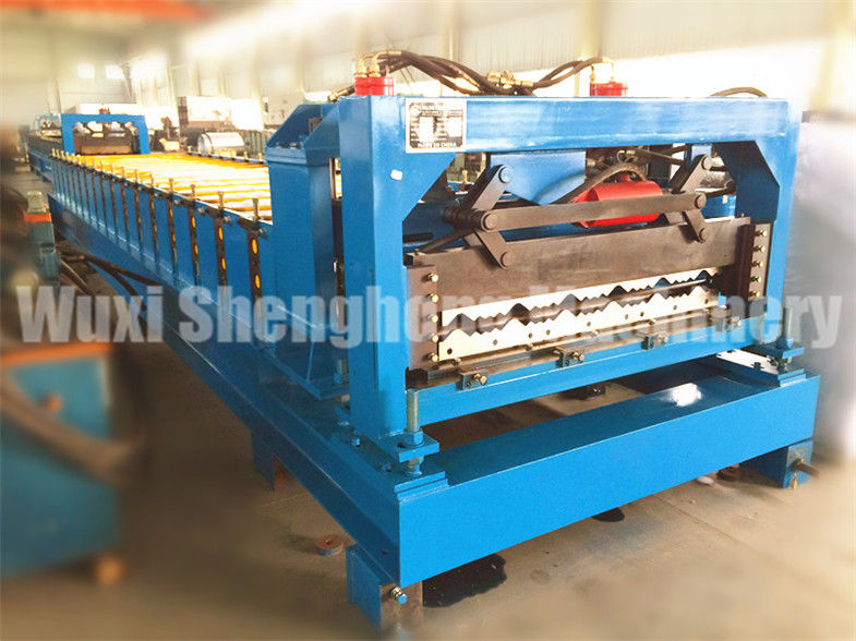 CNC Metal Sheet Roof Cold Roll  Forming Machine / Roof Tile Making Machine