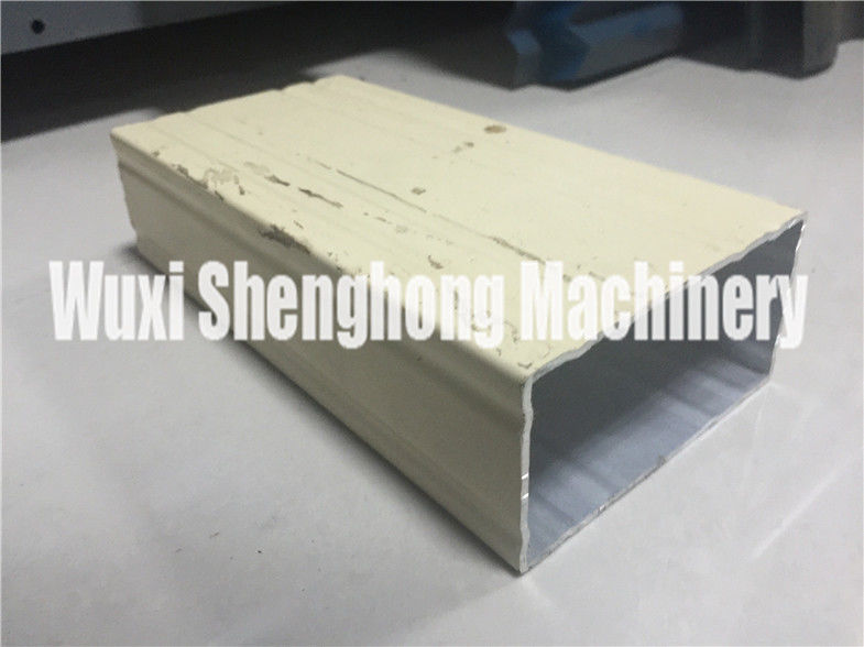 Rectangular Gutter Roll Forming Machine , Roll Forming Equipment