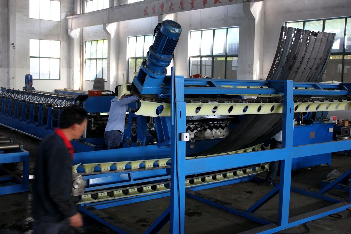 Electric Control Super Stud And Track Roll Forming Machine / Arch Roof Forming Machine