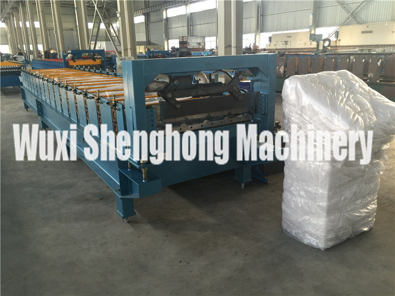 Galvanized Steel Sheet Tile Roll Forming Machine for Traveling Scenic Spots