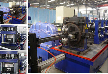 Well Known U C Channel Roll Forming Machine Work High Speed 4 Rollers