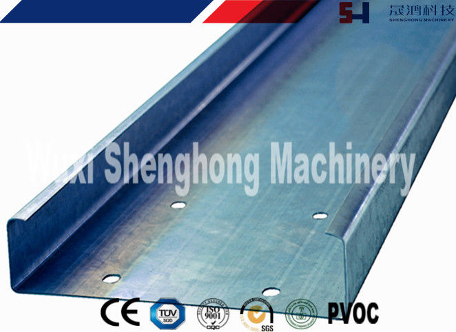 Interchangeable C Shaped Purlin Roll Forming Machine Roofing C Purlin Truss