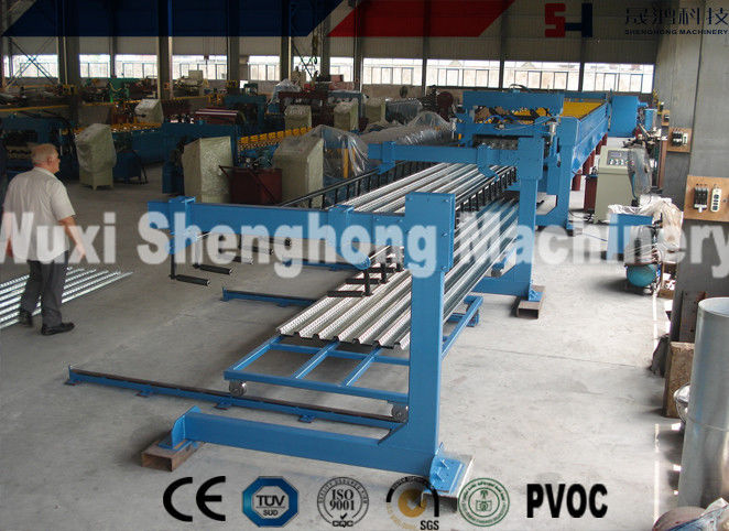 Custom Floor Deck Roll Form Machine High Automation Pressure - type