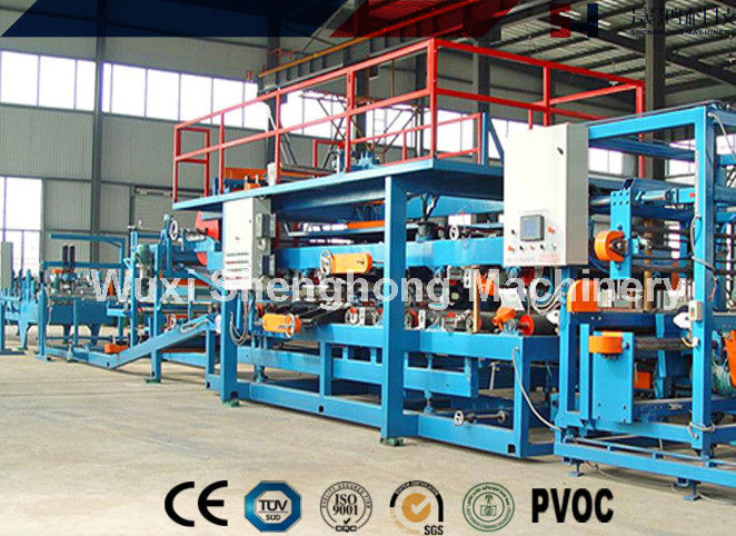 ROCK WOOL sandwich panel Roll Forming Machine for wall cladding of steel house