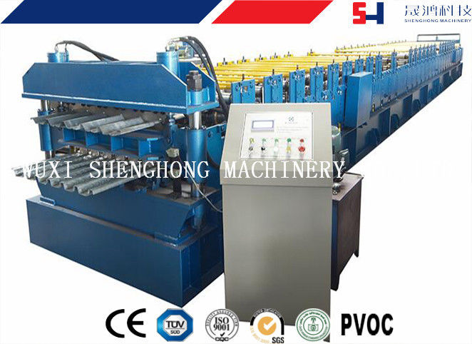 Roof Double Layers Cold Roll Forming Machine , Color Steel Roll Forming Machine