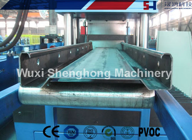 Structural Steel Lip Channel / Purlin Roll Forming Machine Automatic Easy Operation