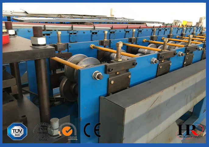 Modernized U / J Channel Roll Forming Machine Pre Punch Operation