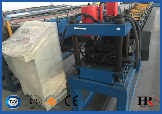 Hot Dip Galvanized Steel​ Changeable Purlin Forming Machine C / Z Series