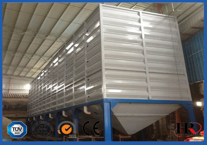 100 Ton Metal Tapioca Flour Storage Silo Roll Forming Machine , Silo Machine