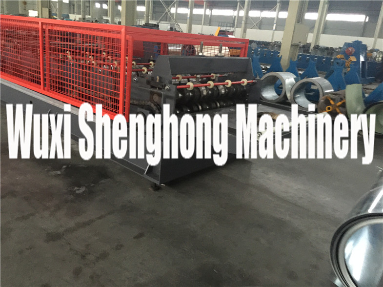 Pre-painted Galvanized Sheet Double Layer Roll Forming Machine with Embossing Processing