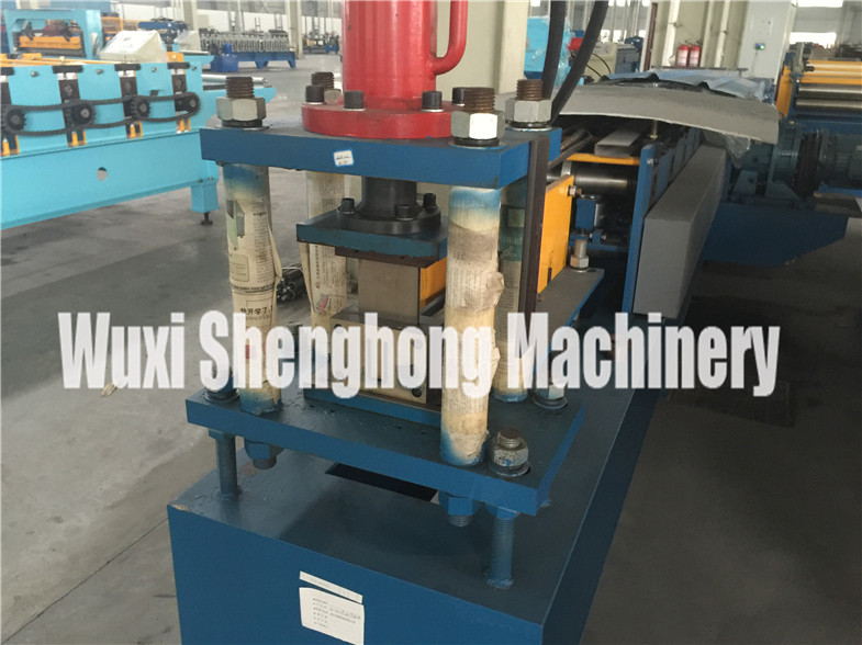 U Profile Purline Sheet Metal Cold Roll Forming Machine 0.7 - 2.5 mm Thickness