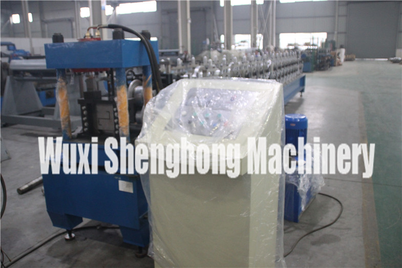 Metal Sheet Purlin Cold Roll Forming Machine , Roll Forming Machinery