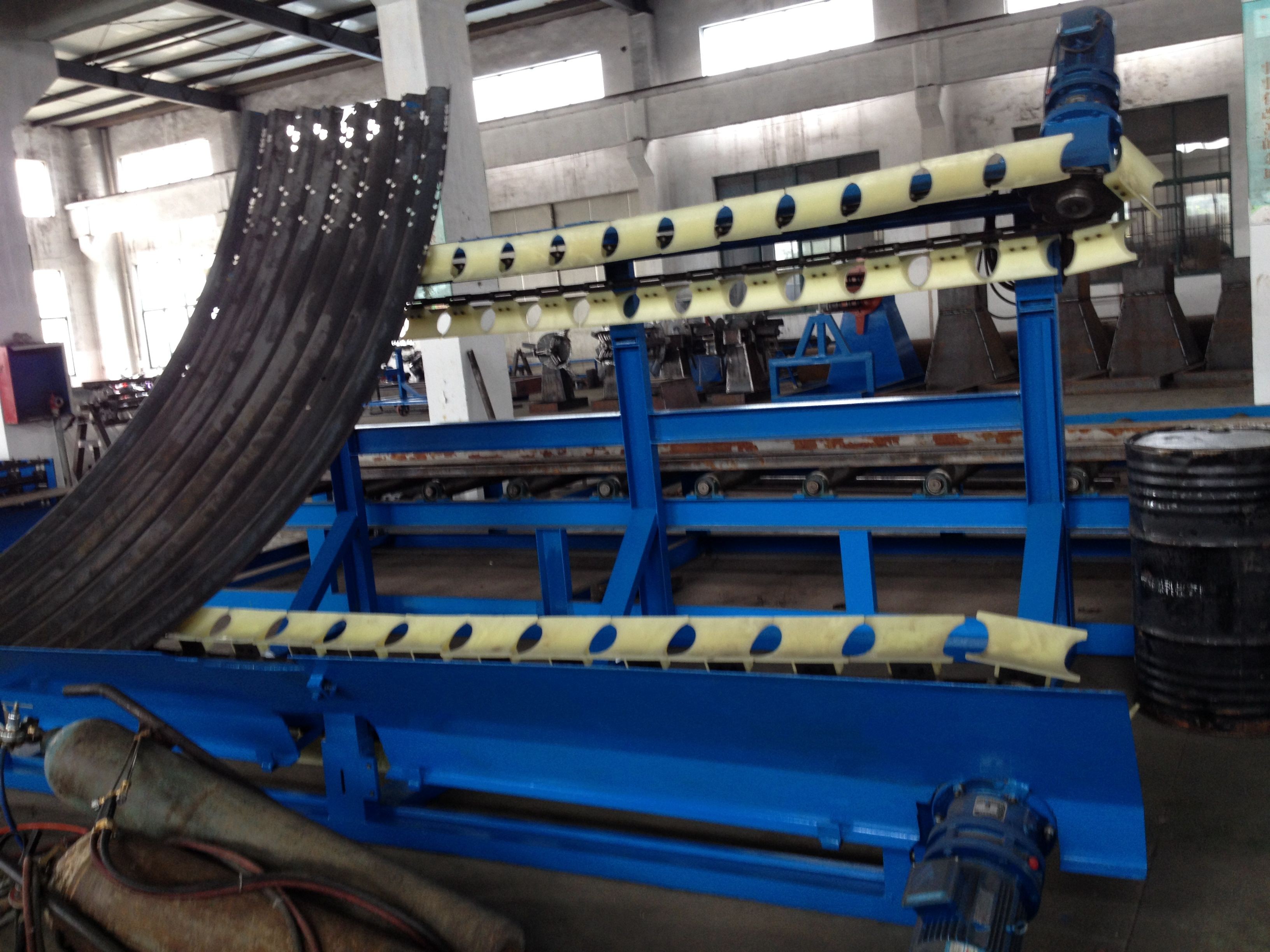 114mm Depth Groove Span Cold Roll Forming Equipment Colored Steel