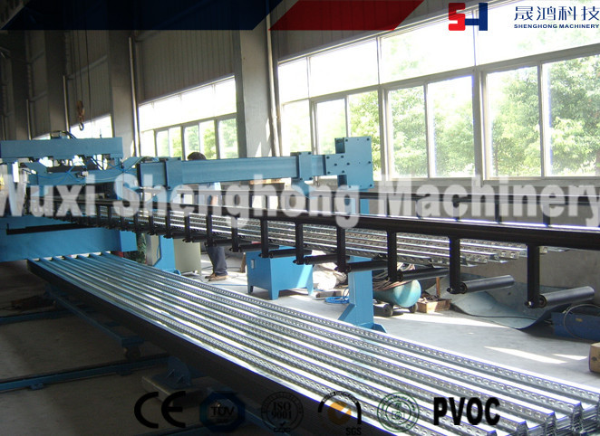 Durable Metal Deck Roll Forming Machine , Floor Decking Roll Forming Line