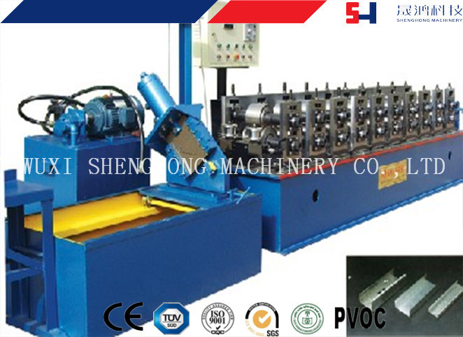 Keel Metal Stud And Track Roll Forming Machine Steel Guage Frame Ceiling Making